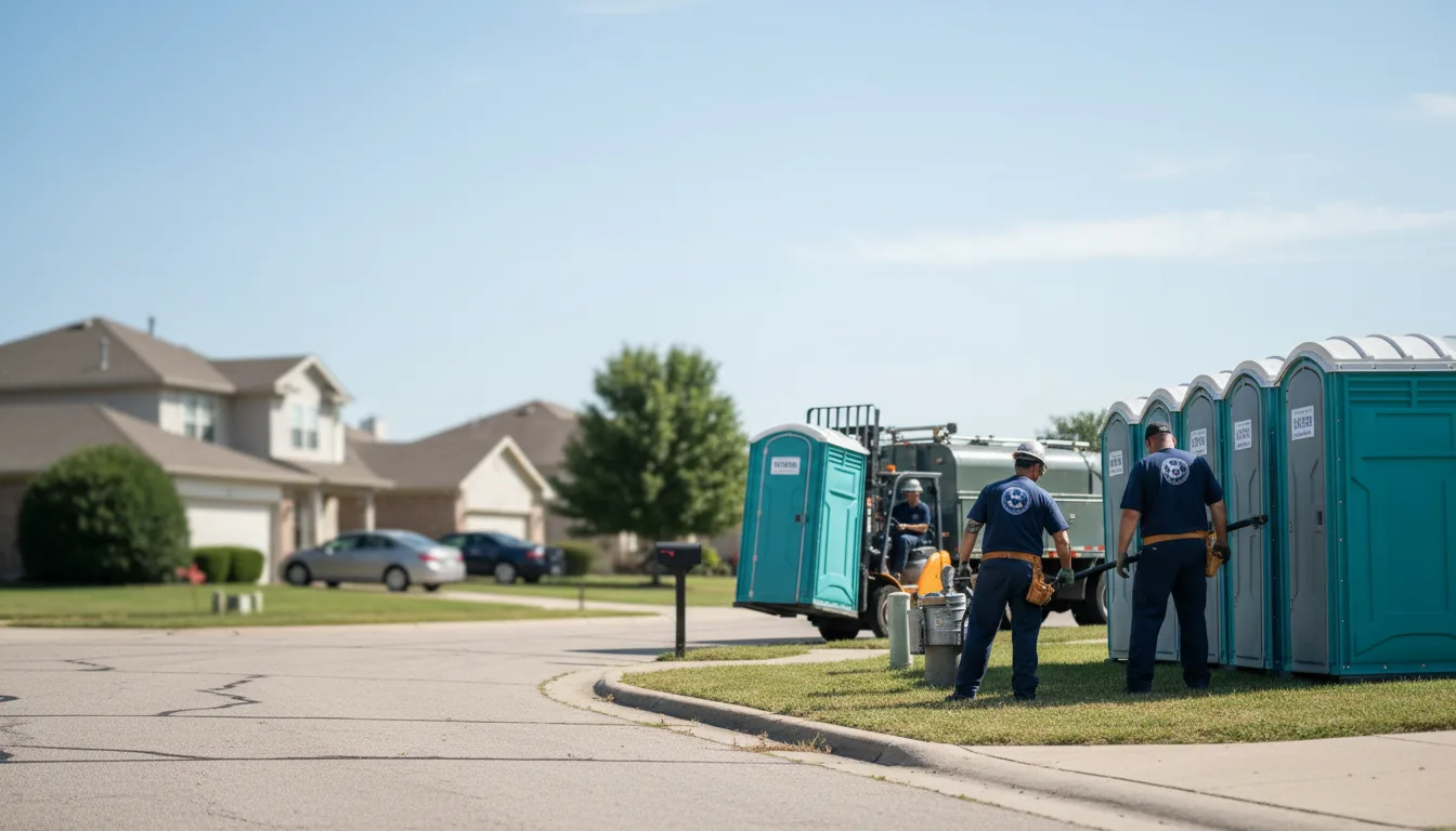 Porta Potty Rental in Forest City, IL near me